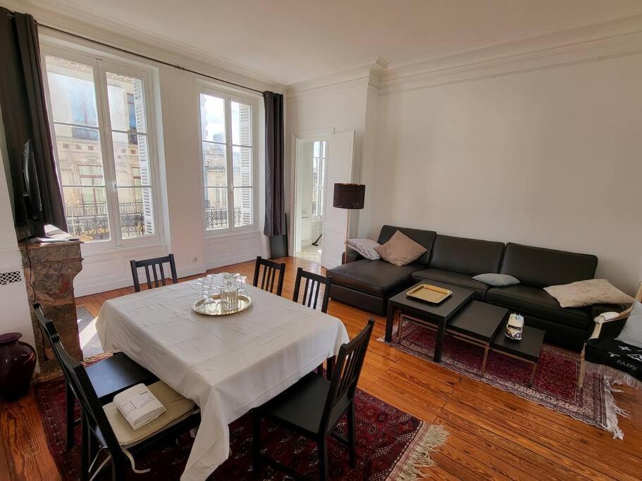 Appartement Lumineux Art-Deco Centre-Ville Parking Bordeaux Luaran gambar